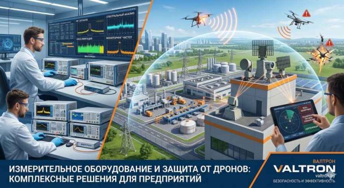 Измерительное оборудование и защита от дронов: как «Валтрон» помогает предприятиям работать безопасно и эффективно Измерительное оборудование и защита от дронов: как «Валтрон» помогает предприятиям работать безопасно и эффективно