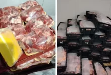 Более 600 кг мясной продукции без документов обнаружили под Гомелем